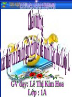 Tuần 5. Vì bây giờ mẹ mới về