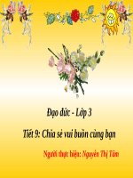Bài 5. Chia sẻ vui buồn cùng bạn