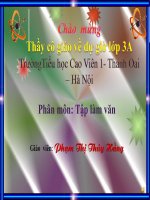 Tuần 8. Kể về người hàng xóm