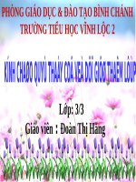 Tuần 21. Nói về trí thức. Nghe-kể: Nâng niu từng hạt giống
