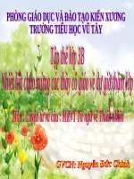 Tuần 34. MRVT: Thiên nhiên. Dấu chấm, dấu phẩy