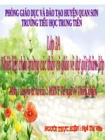 Tuần 34. MRVT: Thiên nhiên. Dấu chấm, dấu phẩy