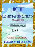 Tuần 20. MRVT: Tổ quốc. Dấu phẩy