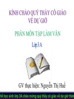 Tuần 8. Kể về người hàng xóm