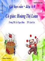 Bài 94. oang, oăng