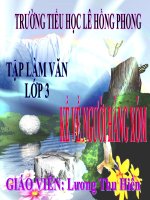 Tuần 8. Kể về người hàng xóm