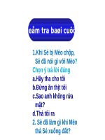 Tuần 5. Ngôi nhà