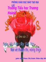 Tuần 16. Nghe-kể: Kéo cây lúa lên. Nói về thành thị, nông thôn