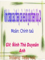 Tuần 6. Mời vào
