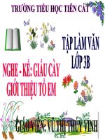 Tuần 15. Nghe-kể: Giấu cày. Giới thiệu về tổ em