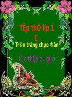 Tuần 7. Cử tạ, thợ xẻ, chữ số … Nho khô, nghe ọ, chú ý …