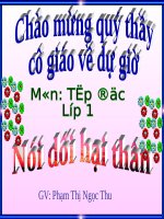 Tuần 10. Nói dối hại thân