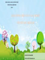 Tuần 25. Nhân hoá. Ôn tập cách đặt và trả lời câu hỏi Vì sao?