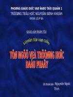 Tuần 6. MRVT: Trường học. Dấu phẩy