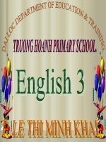 Unit 2: What is your name?