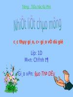 Tuần 2. Bàn tay mẹ