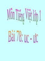 Bài 78. uc, ưc