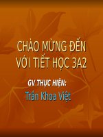 Tuần 19. Nhân hoá. Ôn tập cách đặt và trả lời câu hỏi Khi nào?