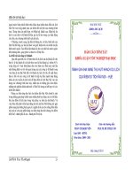 Đánh giá khả năng thu hút khách du lịch của điểm di tích đại nội   huế (tt) 