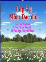 Bài 6. Tích cực tham gia việc lớp, việc trường