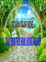 Tuần 7. Mèo con đi học