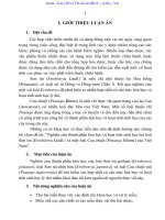 LUẬN án TS nghiên cứu hoạt tính sinh học và thành phần hóa học của cặn chiết diclometan của lá cây cau chuột núi(p  duperreana) 