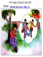 Tuần 6. Nỗi dằn vặt của An-đrây-ca