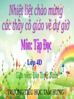 Tuần 23. Khúc hát ru những em bé lớn trên lưng mẹ