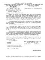 Công văn hồ sơ thiết kế thi công biển quang báo điện tử 