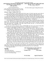 Đệ trình hồ sơ năng lực nhà cung cấp và chủng loại chống thấm mặt cầu cho gói thầu XL2 k   xây dựng cầu kiệu tấm tamsil 7 