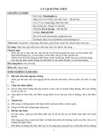 cv xin viec cho sinh vien moi ra truong 