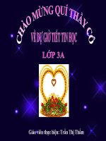 Chương III. Bài 5. Ôn tập gõ phím