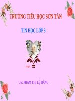 Chương V. Bài 3. Gõ các chữ ă, â, ê, ô, ơ, ư, đ