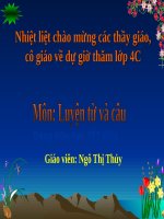 Tuần 1. Cấu tạo của tiếng