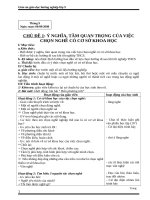 Giáo dục hướng nghiệp lớp 9 