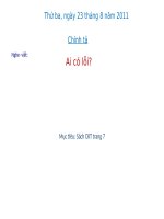 Tuần 2. Nghe-viết: Ai có lỗi?