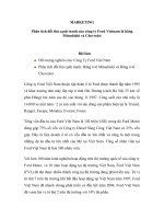 Phân tích đối thủ cạnh tranh của công ty ford vietnam là hãng mitsubishi và chevrolet trên thị trường oto