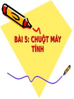 Chương I. Bài 4. Chuột máy tính