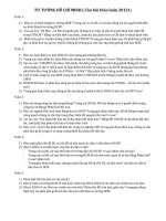 Cau hoi thao luan mon tu tuong ho chi minh