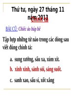 Tuần 15. Nghe-viết: Cánh diều tuổi thơ