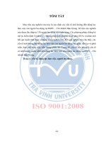 Nghiên cứu các yếu tố ảnh hưởng đến động lực làm việc của người lao động tại BIDV – chi nhánh hậu giang (tt)