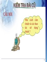 Chương I. Bài 5. Máy tính trong đời sống