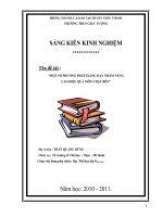 Sảng kiến KN một số phương pháp giảng dạy nhằm nâng cao chất lượng môn chạy bền 