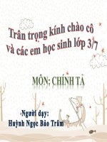 Tuần 26. Nghe-viết: Sự tích lễ hội Chử Đồng Tử