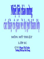 Bài 22. Vẽ màu và dòng chữ nét đều