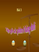 Chương III. Bài 3. Tập gõ các phím ở hàng dưới