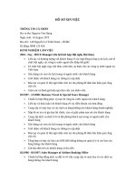 cv xin viec cho nguoi co kinh nghiem 