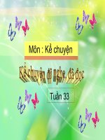 Tuần 33. Kể chuyện đã nghe, đã đọc (về tinh thần lạc quan yêu đời)