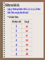 Chương V. Bài 4. Dấu huyền, dấu sắc, dấu nặng