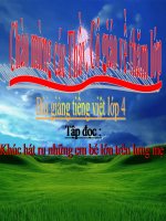 Tuần 23. Khúc hát ru những em bé lớn trên lưng mẹ